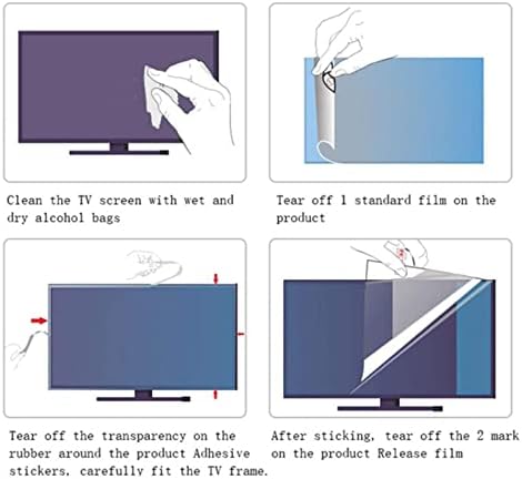 Lxcisy zaštitni film za zaštitu od klizanja, LCD ekran Zaštitni film, anti-refleksni / anti-plavi