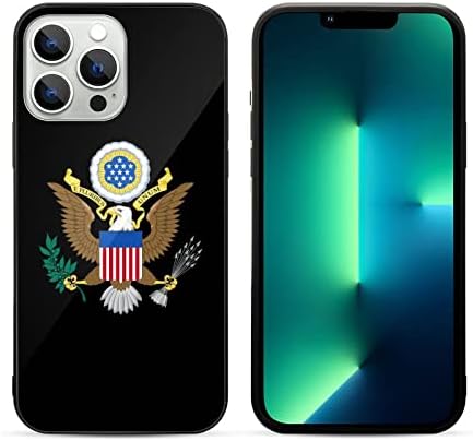 Grb Sjedinjenih Država zaštitni slučaj za mobilni telefon TPU staklo slatka futrola za telefon protiv razbijanja za iPhone 13