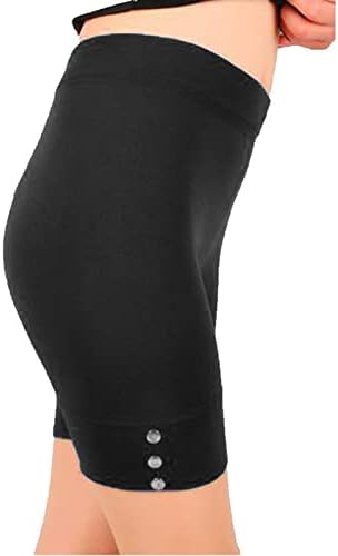 Žene vježbajte joga kratke hlače Premium magnetske meke čvrste rastezanje visokih struka joga kratke hlače Ruched guzice
