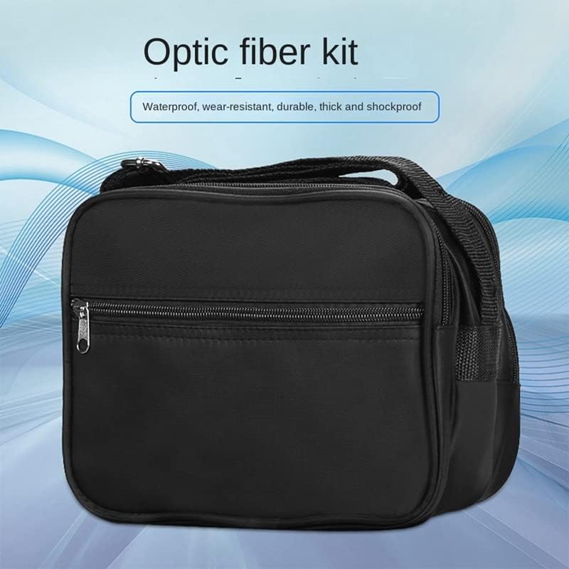 Fiber optički komplet za prehladu nošenje vrećica za nošenje mjerač snage Crvena olovka vlaknaste cijevi torba za alat Optički vlakno ruksak na ruksaku -