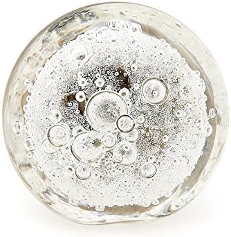 Shabby Restore Clear Bubbles Okrugli stakleni ormarić, vrata, gumb ormara - pakovanje od 12