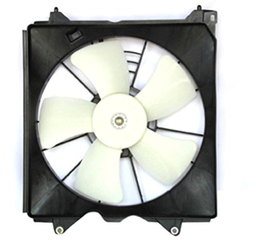 Rereelektrična nova sklop ventilatora ventilatora za hlađenje motora vozača sa 2008-2010 Honda Accord