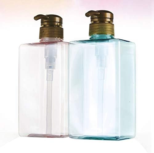 Nuobesty Terrarium 2pcs Clear Empty SOAP boca sa pumpom sa pumpom pumpa za bebe Šampon pumpa za