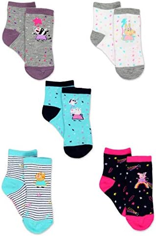 Peppa Pig Girls Toddler Multi Paket Čarapa Set