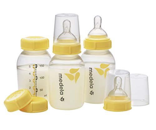 Medela bočice za čuvanje majčinog mlijeka, 3 pakovanja od 5 unci bočica za dojenje sa bradavicama