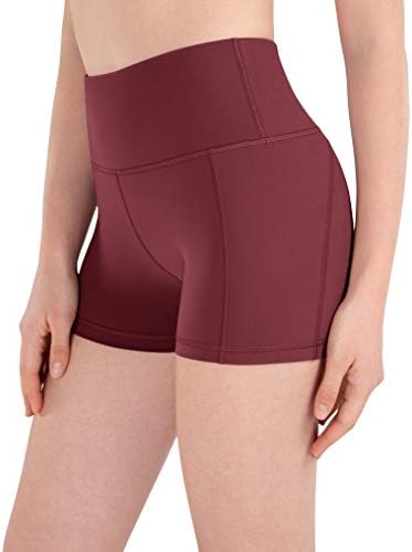 Espidoo joga kratke hlače za žene, 4 5 8 inseam visoki struk Tržni upravljač biciklističke hlače za