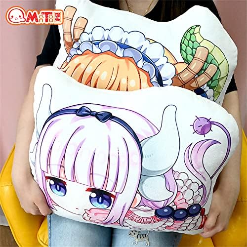 5pcs Anime Miss Kobayashi's Dragon Maid Pliša jastuci Dekorativni jastuk Punjeni jastuk za lutke Jastuk za