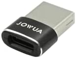 JOWUA USB-C do USB-C kabla sa USB-C ženka na USB-a muški adapter, 1,75m, pogodan za USB priključak