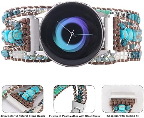 20 mm Boho narukvica za Samsung Galaxy Watch 4/5 BAND / Active 2 Watch Bands 40mm 44mm, Galaxy Watch 5 Pro Band,