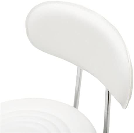 Kopokd Podesiva okrugla salonska stolica sa naslonom i modernim dizajnom-savršeno za salonske Banje i brijačnice