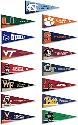 Acc College Pennant Set