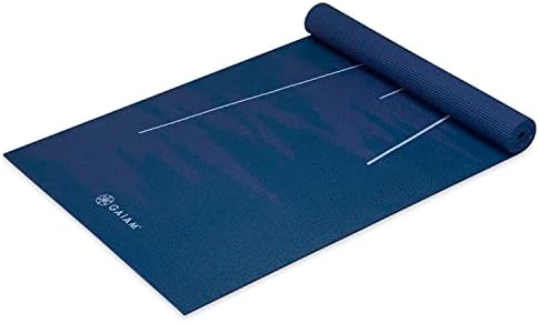 Gaiam Print Yoga Mat, neklizajuća Vježba & podloga za fitnes za sve vrste joge, Pilates & vježbe na podu