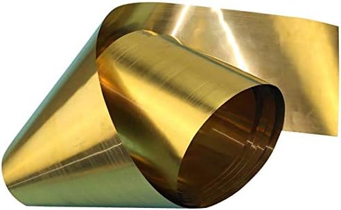 Z Create Design mesing ploča H62 mesing Metal tanka folija ploča ploča Roll Metalworking materijali 300mm / 11. 8Inchx1000mm / 39.9 Inch Metal Copper folija