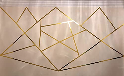 Niceticke srebrni metalizirani poliester Mylar film traka, 3/4 inča x 55 m. Srebrna traka, traka za zrcalo, dekor traka za akcentni zid, vrata, ormariće i grafička umjetnost