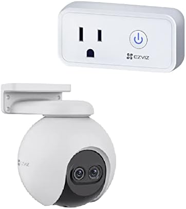 Ezviz sigurnosna kamera na otvorenom, 1080p Pan / Tilt / Zoom WiFi kamera, 8 × miješani zum IP65 vodootporan
