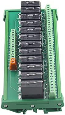 HIFASI 8 kanala 12 kanala 1no+ 1nc DIN Rail Mount interfejs Relejni modul PLC DC 12V 24V PNP/NPN kompatibilan