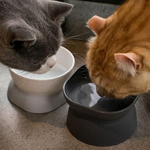Alipis mačka povišena posuda Extra široko povišena zdjela za hranu za zaštitu od mačke, čitvu praktiku za zaštitu od mače