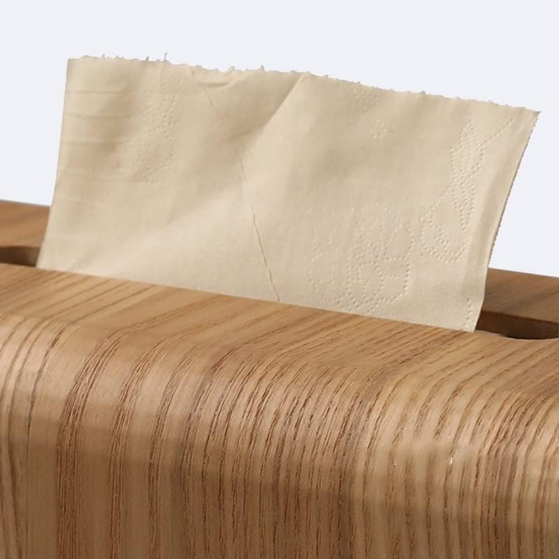 SDGH Dnevni boravak kutija za tkivo orah WOLLUT WOO papirna kutija stola za skladištenje drvenog