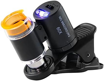 9882w 60X uvećanje univerzalni mobilni telefon LED mikroskop lupa sa klipom TR0
