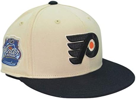 Reebok Philadelphia Flyers 2012 zimski klasični FLEXFIT šešir - Osfa krema, Crna