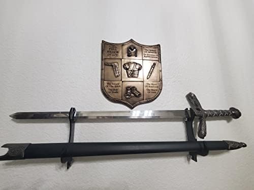 Wanlian stalak za mače, kuka mača, akrilni dvoslojni zid montirani samurajski štand sa zaslonom mačeva, podržite sve mačeve
