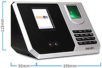 NBLD Stroj za posjećenost otiska prsta i prepoznavanje lozinke Hybrid Card Machine Stroj za pravnu glasovnu posjećenost za bolničku fabriku hotela (boja: srebrna, Veličina: 19,5x9x11