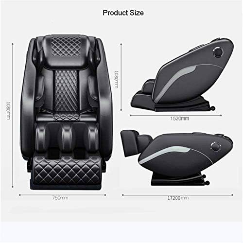 TFJS kućna masažna stolica Shiatsu naslonjač za starije osobe Sofa Zero Gravity Space Capsule S-Shaped Track vazdušni jastuk za cijelo tijelo sa Bluetooth muzikom stolica za masažu za odrasle