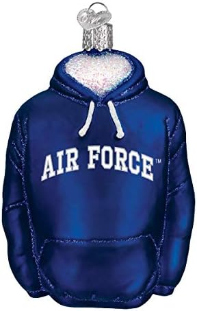 Old World Božić ukrasi: Air Force staklo vazduh ukrasi za jelku, Hoodie