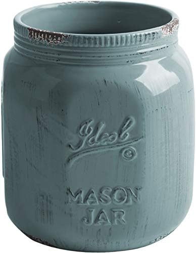 MosJos izuzetno veliki držač kuhinjskog posuđa - 7,8 Mason Jar keramička posuda za kuhinjsko