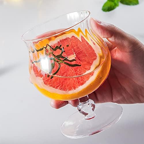 Libuoi staklene čaše za vino, vodeni vinski koktel martini staklo za piće, prozirno crveno vinsko staklo, za zabavu za večeru za zabavu za večeru vjenčani bar