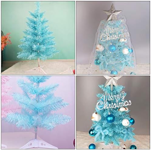 BESSPRED BOŽIĆ Drvo Mala stolna božićna stablo plastični mini božićni stablo umjetni božićni borov drveće