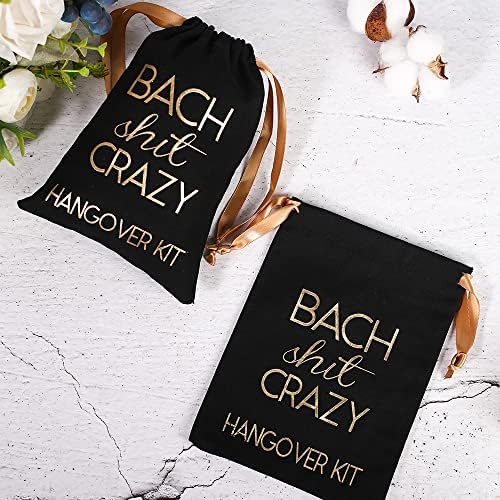 Cytdkve Gold Foil Wedding Party Favors Kit torbe za oporavak od mamurluka za poklone djeveruša za djevojačko veče