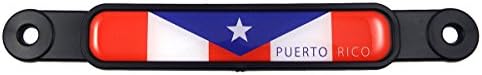 Portoriko vijak amblema za zastave za zastave na značku za naljepnicu za licencu za automobile