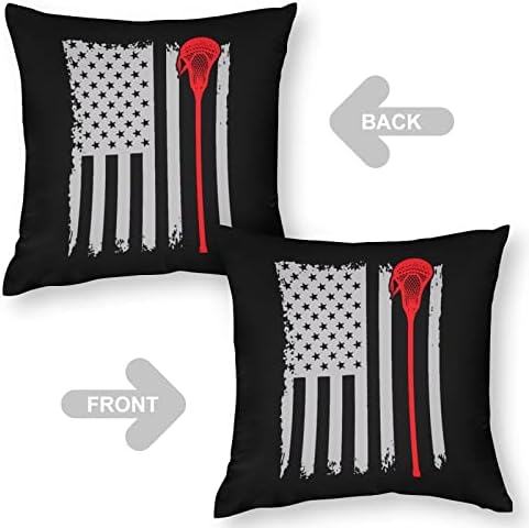 Jastučni poklopci za lako zastava za merikačku zastavu sa jastučnice sa zatvaračem za jastuk za spajanje Zaštitnik za kauč na razvlačenje u krevetu