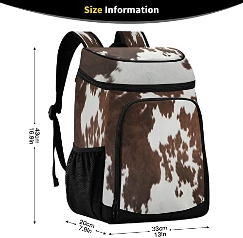 Šareni kamuflažni uzorak hladnije ruksak za muškarce Žene Lagani visoki kapacitet drži hladnu izolirana torba za ručak za kampove plaže na otvorenim izletima izletišta