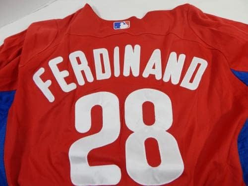 2011-13 Philadelphia Phillies Nick Ferdinand 28 Igra Rabljeni Crveni dres ST BP 48 8 - Igra Polovni