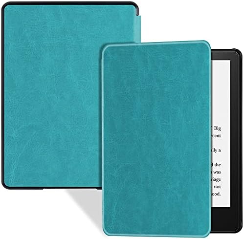 JNSHZ Kindle Paperwhite poklopac 11. generacije 2021-6, 8 inča lagana PU kožna futrola za Kindle Paperwhite 5 potpis sa vodootpornim Auto Sleep/Wake, tamno plava