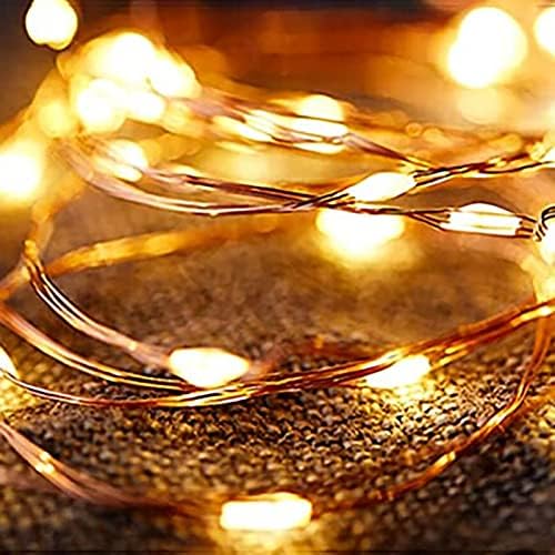 DBYLXMN Tree Waterroof solarna LED dnevna dekoracija žica bakrena lampa svjetlo na otvorenom Božićno vjenčanje
