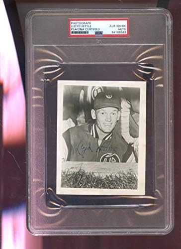Lloyd Hitty fotografija fotografija s potpisanim autogramom Autograph Auto PSA PSA / DNA COA bejzbol