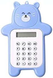 LuckMeet Cartoon Cute Bear Kalkulator Fashion Mini prijenosni mali kalkulator Prijenosni plavi