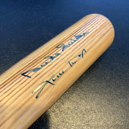 Willie Mays & Duke Snider potpisala je autogramiranu baseball bat sa JSA COA - autogramiranim MLB šišmišima