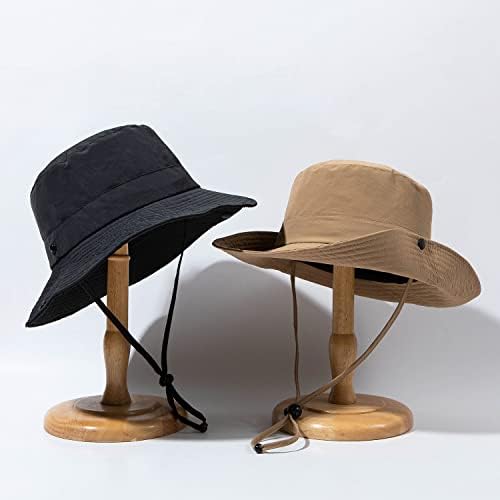 Croogo Ribolovni šešir UPF 50+ Široki ručni špet sa safari Boonie HATS Vodootporni ribar na otvorenom