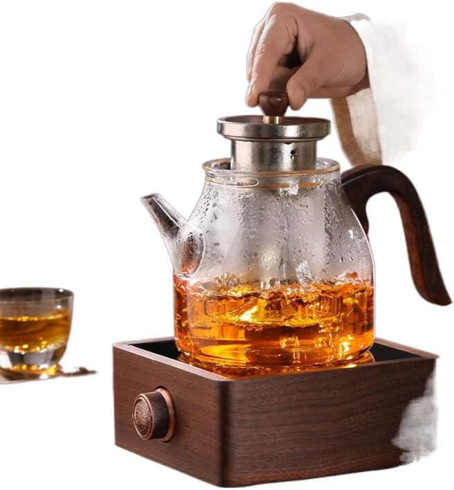 Tianjiu Titanium Legura staklena čaj Proizvođač čaja Visoka temperatura otporna na električnu peći magnetski