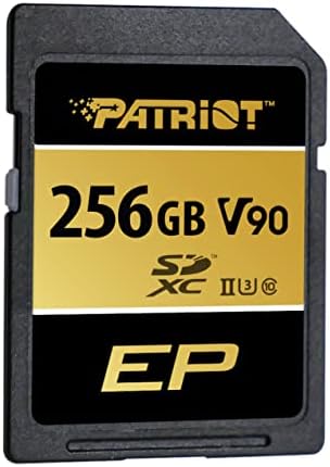 Patriot V90 SDXC UHS-II U3 Klasa 10 SD kartica 256GB