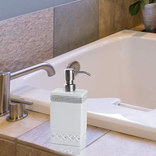 17 Oz ruka tečnost & amp; losion sapun dozator pumpa bočica keramička Bijela za kuhinju kupatilo Countertop