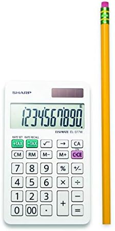 Oštar EL-377WB Poslovni kalkulator, bijeli 2,75