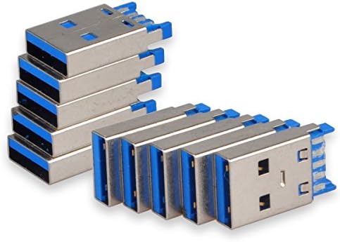 USB 3.0 priključak za muški priključak za 9-pinski, Conwork 10-pack ravna zamenski adapter za popravak