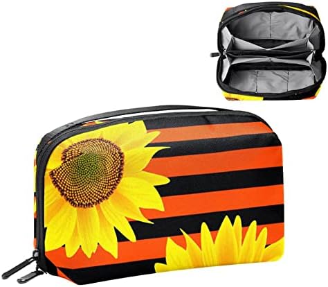 Suncokretova torba za šminkanje za torbicu Prijenosna torba za organizatore putovanja za toaletne potrepštine kozmetička torba