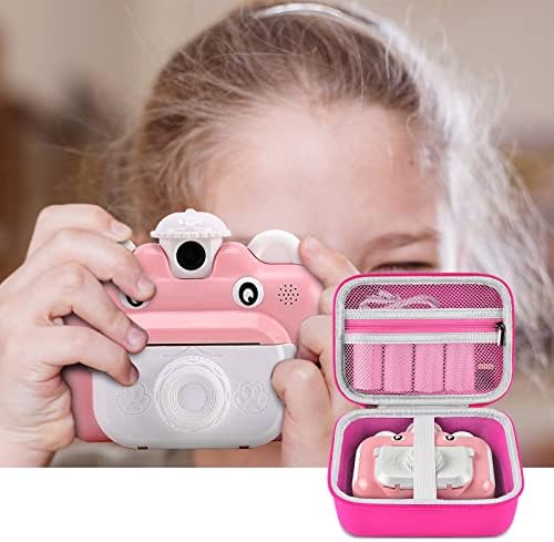 Dječija kamera kompatibilna sa Barchrons Instant Print digitalna dječija kamera 1080p punjiva Video Kamera, torba za držače za kamere & SD kartica, rola papira za štampanje, USB kabl za punjenje