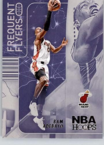 2022-23 obruči Česti letak 11 Bam Adebayo Miami Heat NBA košarkaška trgovačka kartica